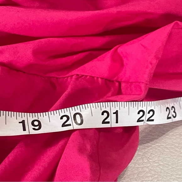 Express Fuchsia Puff Sleeve Blouse - Picture 10 of 11